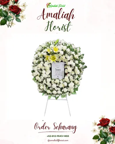 Krans Bunga Duka Cita lebak